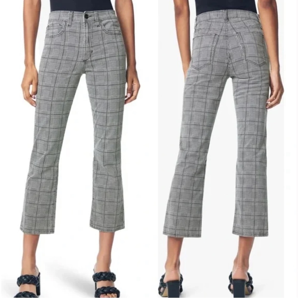 Joe’s “Callie” High Rise Cropped Boot Jeans